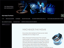 Tablet Screenshot of macheadsthemovie.com